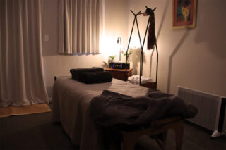 The Intimate Ape Men's Retreat Massage Room