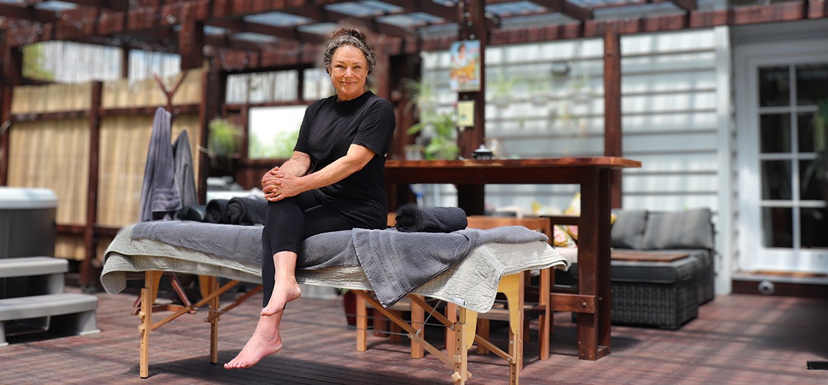 The Intimate Ape Men's Retreat Outdoor Massage